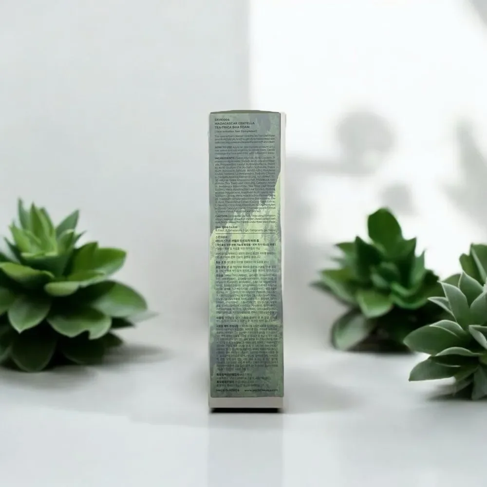 Skin1004 Madagascar Centella Tea-Trica BHA Foam - NIB